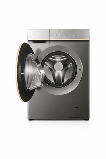 TCL 10/7KG C7110WDG Was and Dry Front Load Washing Machine and Dryer, DD Inverter Motor, Steam Wash, Air Wash, 1400RPM, A+++ Energy Saving