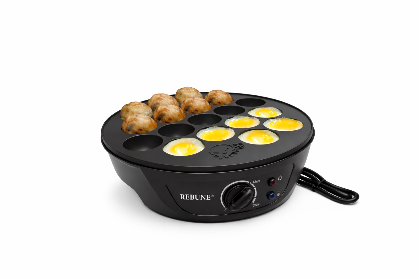 Rebune Popcake Maker With sandwich plate RE-5-070S