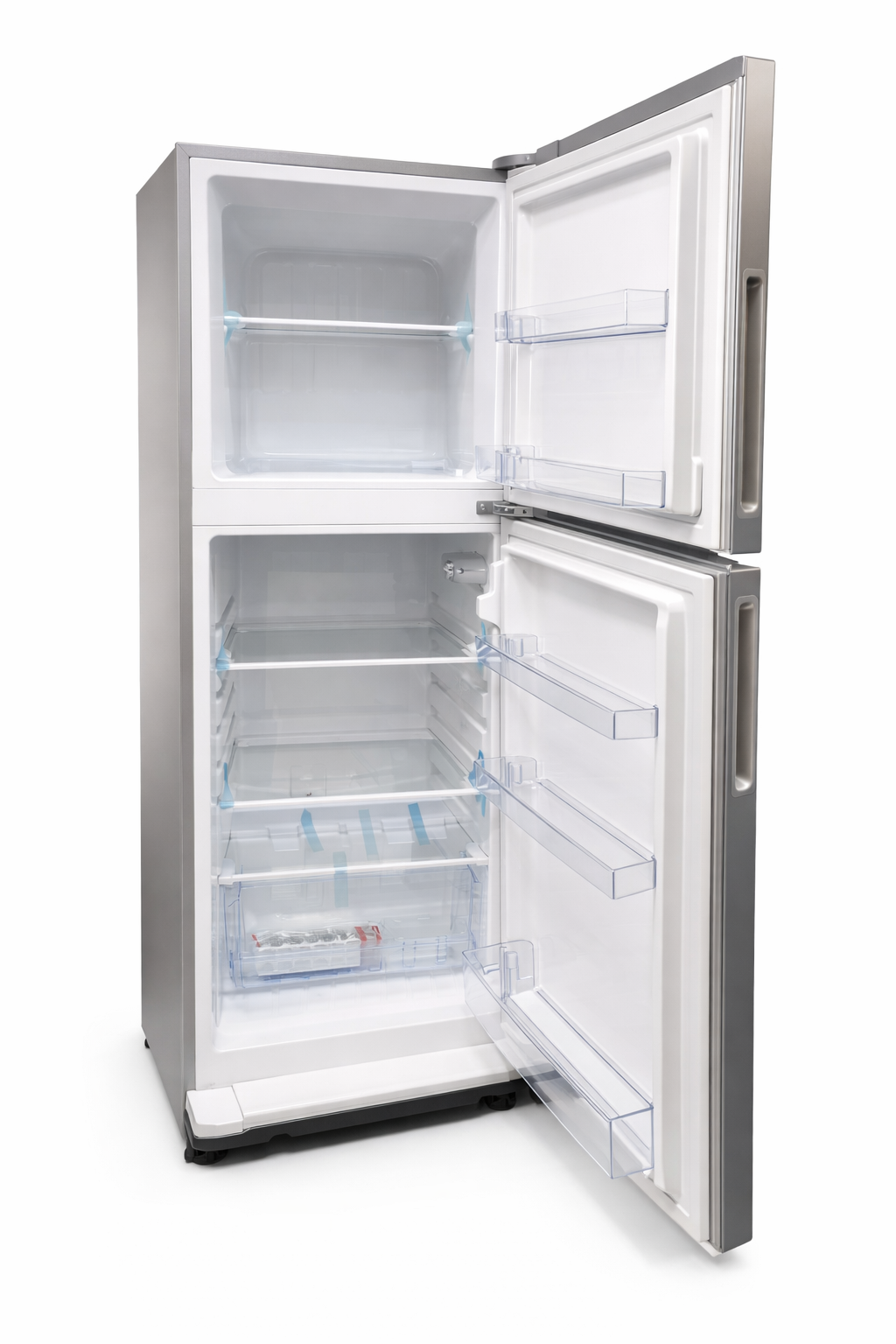 Smart Pro 180L Double Door Refrigerator SFR-225-DT-I, Frost Free, Energy Saving, Low Noise, Silver