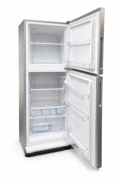 Smart Pro 180L Double Door Refrigerator SFR-225-DT-I, Frost Free, Energy Saving, Low Noise, Silver