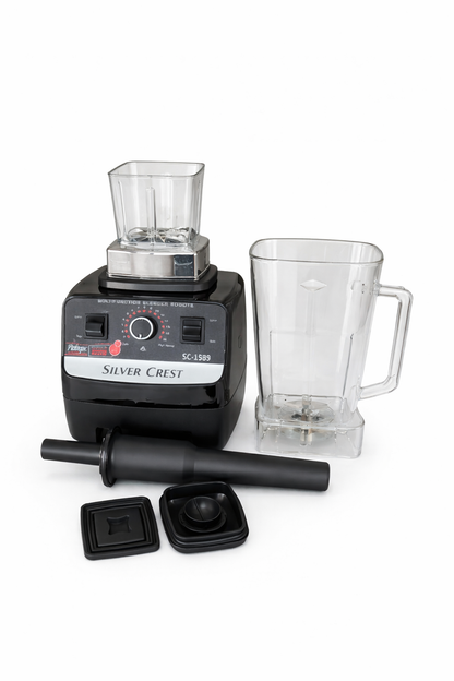 Silvercrest Blender  Commercial Heavy Duty Powerful Blender 2.5l Black