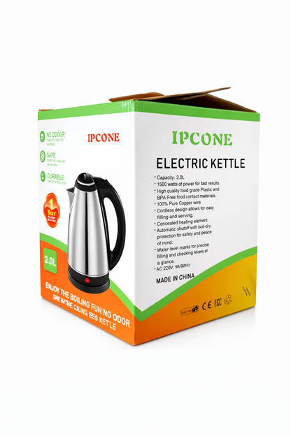 IPCONE Kettle With 360 Degree Cordless Base 2.0Ltrs