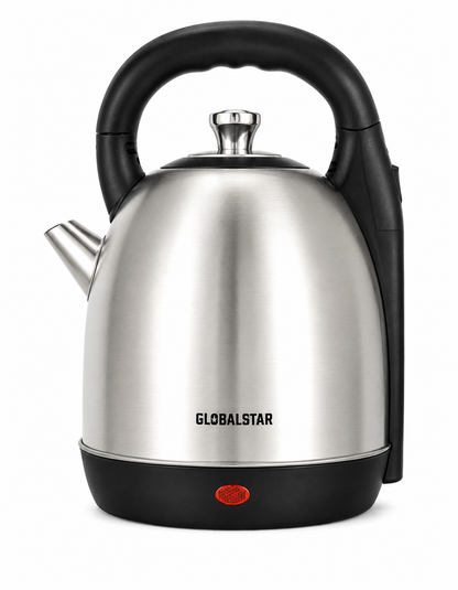 Globalstar Kettle Electric 5L 2000W, Auto Shut-Off, Dry-Boiling Protection, 360° Swivel Base, GS-1005 2 Years Warranty