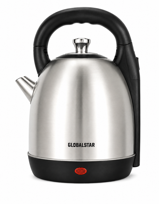 Globalstar Kettle Electric 5L 2000W, Auto Shut-Off, Dry-Boiling Protection, 360° Swivel Base, GS-1005 2 Years Warranty