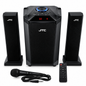 JTC Speaker  J-801 Pro 2.1 Channel Multimedia System – 1200W PMPO, Bluetooth, USB, FM Radio, Remote Control