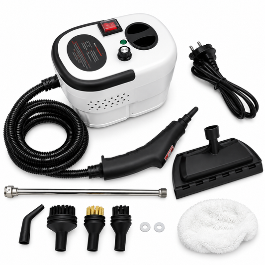 Nunix Steam Cleaner 1200ml High Pressure Steam Cleaning Machine – 105°C Steam, Fast 15-Second Heating, Multi-Purpose Cleaner