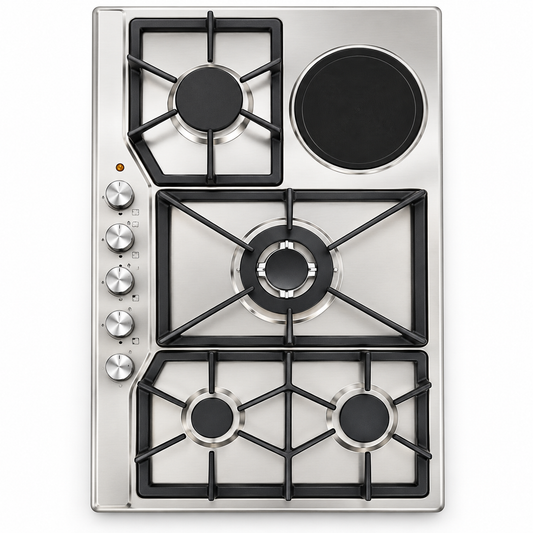 Legacy Cooker Hob 4+1 Ceramic Plate Built In 60MX 90cm