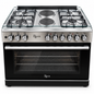 Roch Cooker Free Standing 4 Gas Burners and 2 Hot Plates,Electric oven 60×90