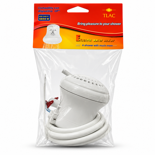 TLAC Shower Head Instant Hot Water Heater with Salty Normal Tap and Borehole Power Protection IP24
