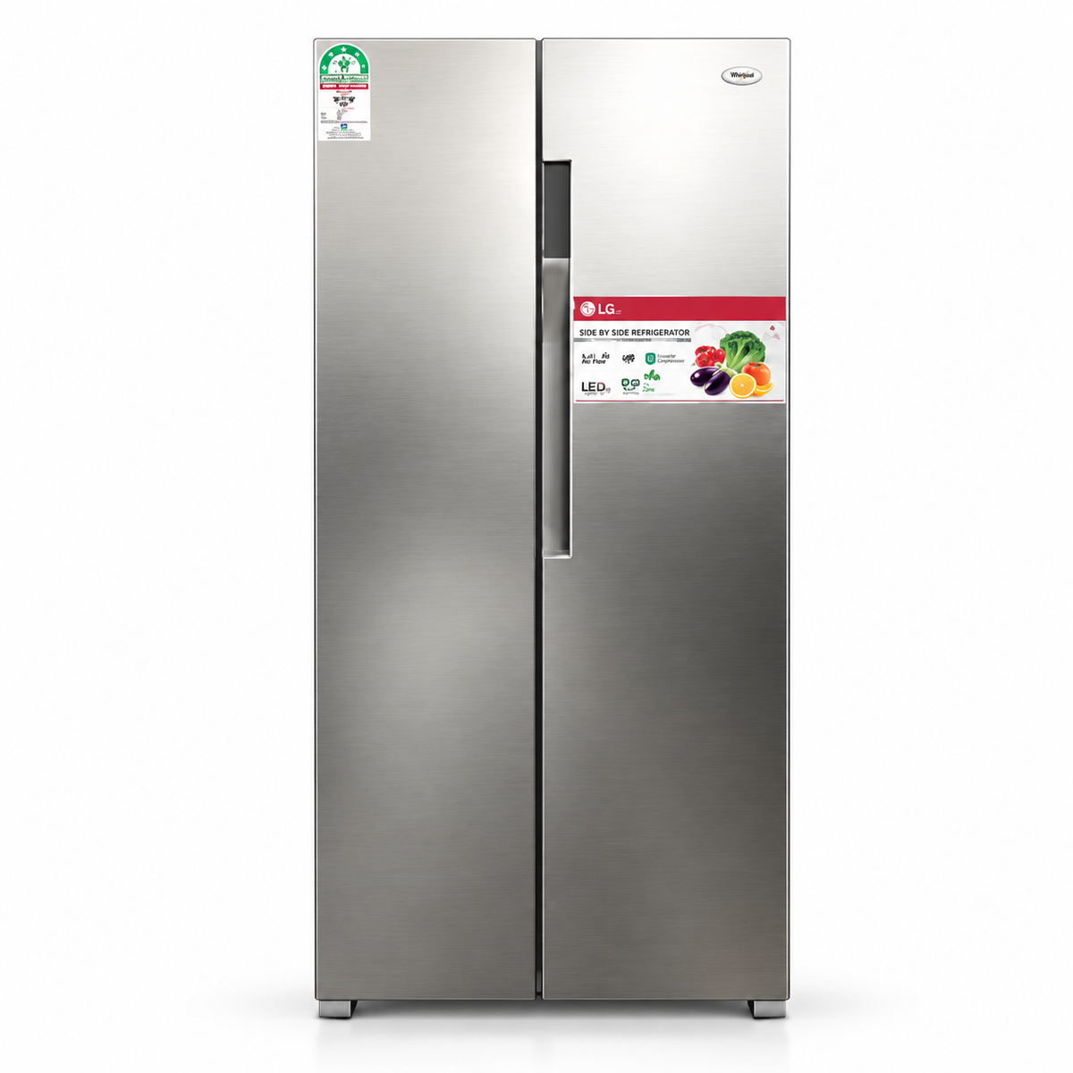 Tlac Fridge 430L Side-By-Side Refrigerator Non-Frost