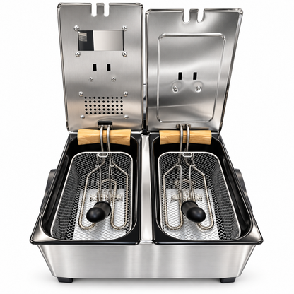 TLAC Fryer Double Fryer 3L+ 3L-2750W TL-DF-06L