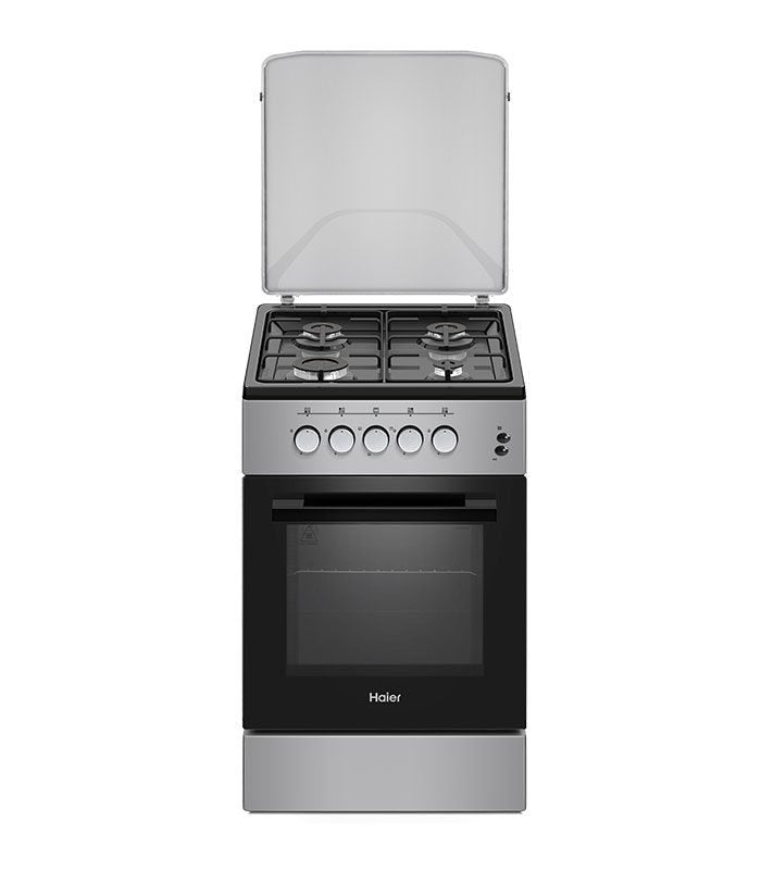 Haier Cooker, 4 Burner all Gas Cooker 50x60 - ECR1040EGSB