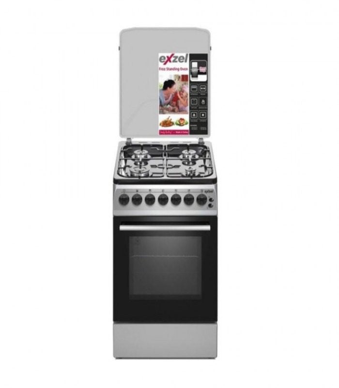 Exzel cooker 60x50cm 4 Gas, Electric Oven: EG5644EE