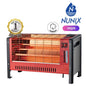 Nunix Quartz Heater 2000W HQ20  Fast Heating 3-Sided Room Heater With Humidifier