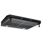 KHAL Hood Undercabinet Chimney,Touch/Gesture Control,Black 60cm ID-60