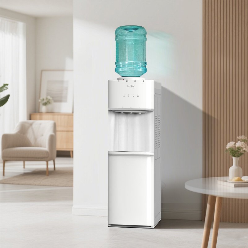 Haier Top Load Water Dispenser Hot,Normal &amp; Cold–HDC-TB3B1W