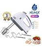 Nunix Mixer,  Electric Hand Mixer Whisk Egg Beater Cake Baking Mixer HM-504