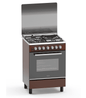Haier Cooker,  3 Gas + 1 Electric 60X60 Cooker with Electric Oven - HCR2031EED1
