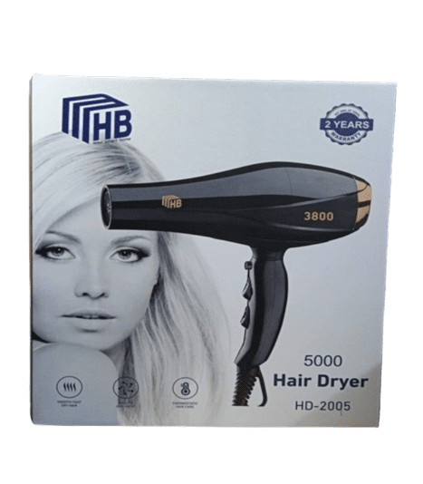 Rebune Hair Dryer, Professional  Machine High Quality 2200W HD-2005