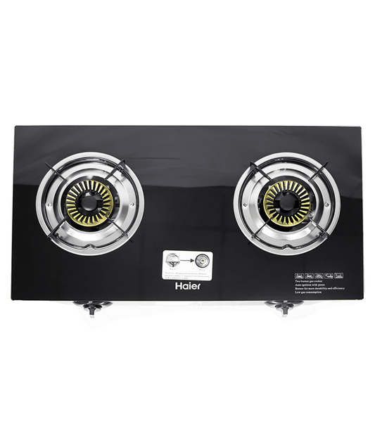Haier Cooker, Gas Burner Stove Glass Top - TCCK220EG