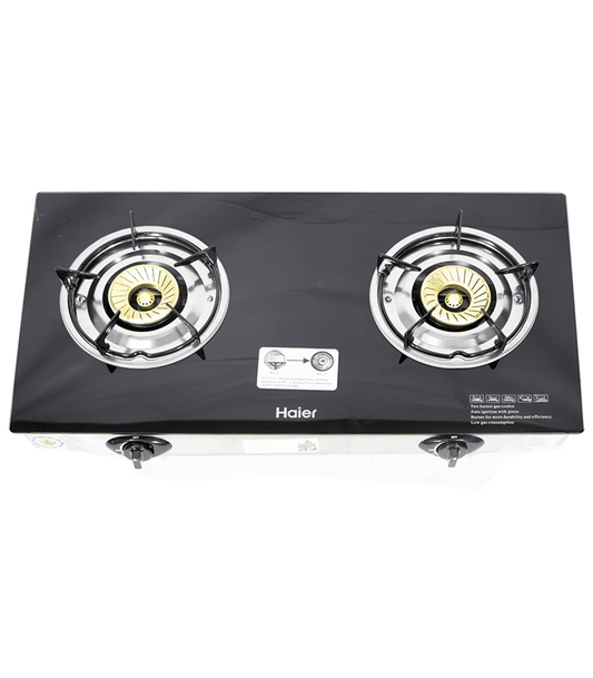 Haier Cooker, Gas Burner Stove Glass Top - TCCK210EG
