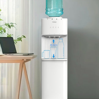 Haier Top Load Water Dispenser Hot,Normal &amp; Cold–HDC-TB3B1W