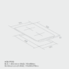 Haier Hob 2 Burners with WoK Burner Built-in Cooker HOB-G32CTB