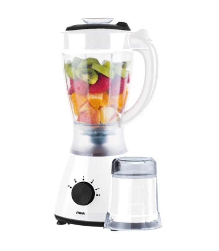 Mika Blender 1.5L, 2 in 1, With Grinder MBLR302