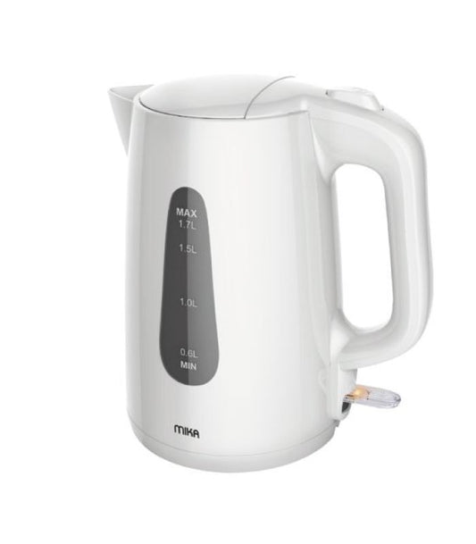 Mika  Electric Kettle, Plastic, 1.7L, Cordless MKT1302