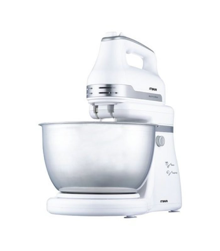Mika Mixer 4L Bowl Hand &amp; Stand Mixer MMHS201WS