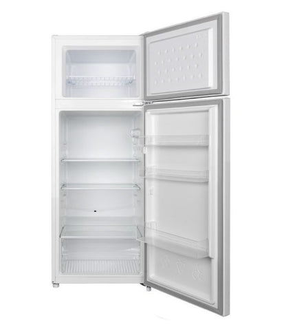 Mika Fridge, 211L, Direct Cool, Double Door, Line Silver Dark MRDCD211LSD