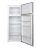 Mika Fridge, 211L, Direct Cool, Double Door, Line Silver Dark MRDCD211LSD