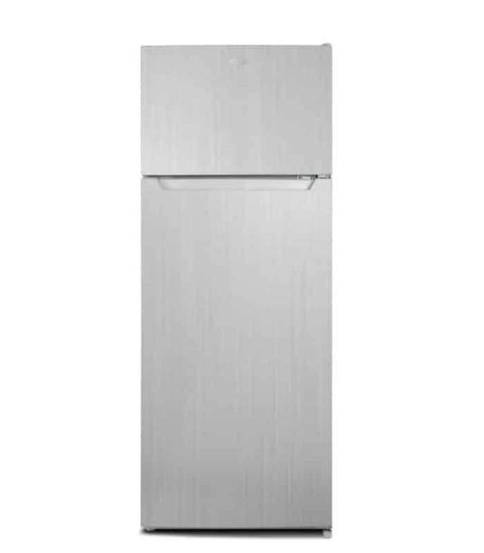 Mika Fridge, 211L, Direct Cool, Double Door, Line Silver Dark MRDCD211LSD