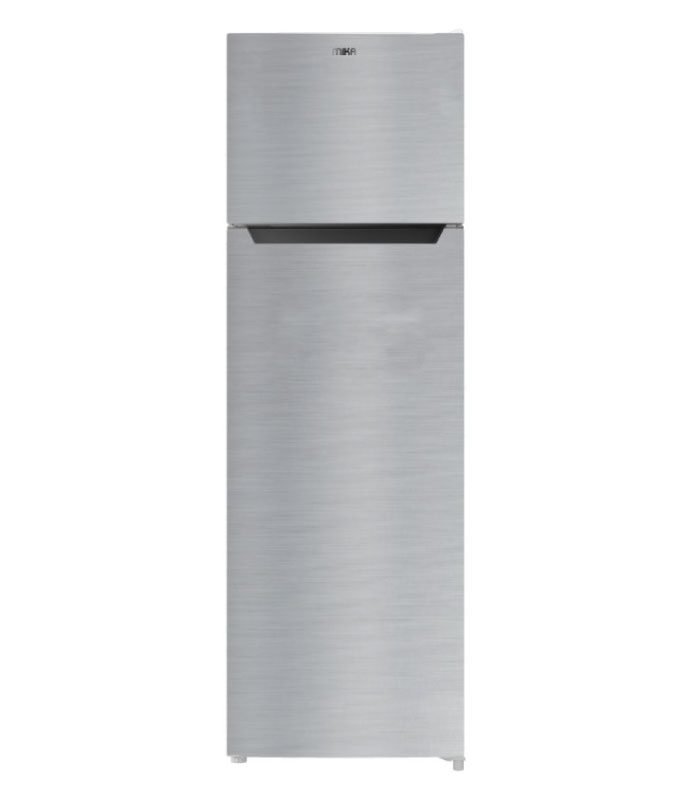 Mika Fridge, 261L, Direct Cool, Double Door, Line Silver Dark MRDCD261LSD