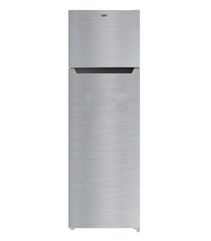 Mika Fridge, 261L, Direct Cool, Double Door, Line Silver Dark MRDCD261LSD