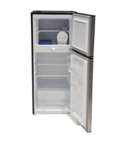 Mika Fridge, 118L Direct Cool, Double Door, Line Silver Dark MRDCD70LSD