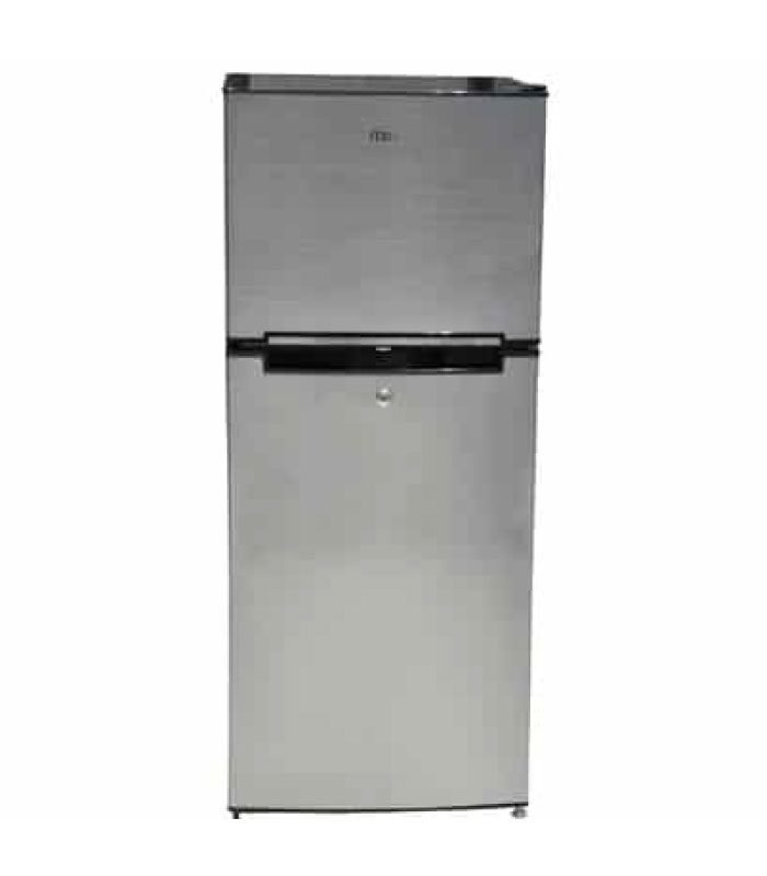 Mika Fridge, 118L Direct Cool, Double Door, Line Silver Dark MRDCD70LSD