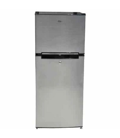 Mika Fridge, 118L Direct Cool, Double Door, Line Silver Dark MRDCD70LSD