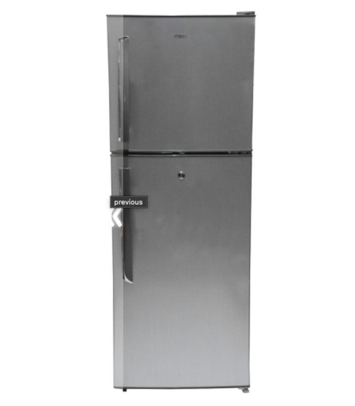 Mika Fridge, 138L Direct Cool, Double Door, Line Silver Light