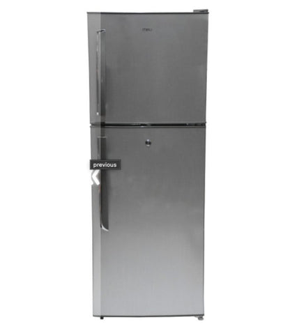 Mika Fridge, 138L Direct Cool, Double Door, Line Silver Light
