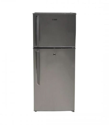 Mika Fridge, 138L, Direct Cool, Double Door, Silver Brush MRDCD75SBR