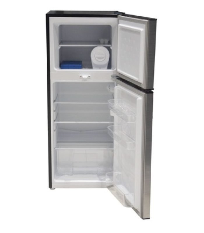 Mika Fridge, 138L Direct Cool, Double Door, Dark Matt SS MRDCD75XDM