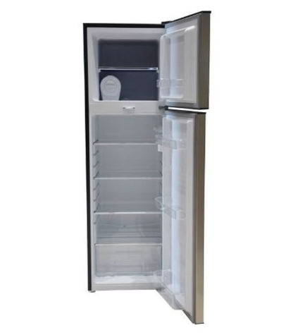 Mika Fridge, 168L, Direct Cool, Double Door, Silver Brush MRDCD95LSL