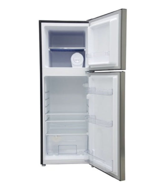 Mika Fridge, 168L, Direct Cool, Double Door, Black Brush MRDCD95XSF