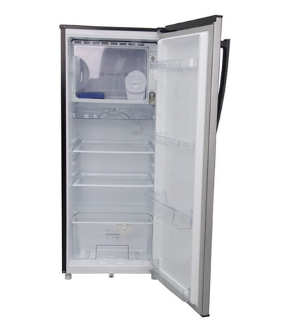 Mika Fridge, 170L Direct Cool, Single Door, Line Silver Light MRDCS170LSL