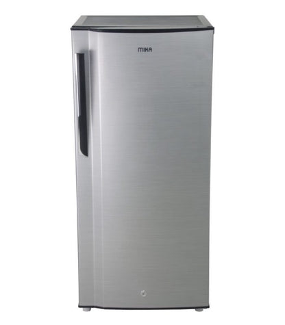 Mika Fridge, 190L Direct Cool, Single Door, Line Silver Dark MRDCS190LSD
