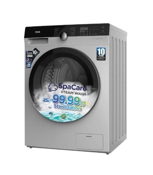 Mika Washing Machine, 10KG, Fully Autmatic, Front Load, Dark Silver MWAFS3210DS
