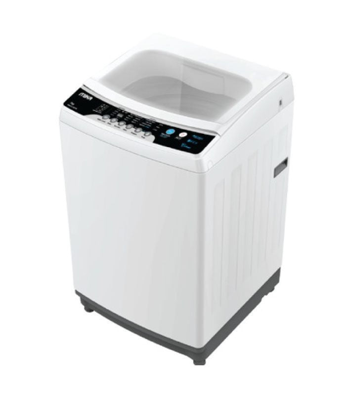 Mika Washing Machine, 7KG, Fully Autmatic, Top Load, White MWATL3507W