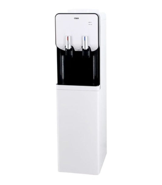 Mika Dispenser, Standing , Hot &amp; Normal with cabinet, White &amp; Black MWD2207
