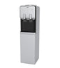 Mika Dispenser, Standing , Hot &amp; Electric cooling, with cabinet, Silver &amp; Black MWD2302